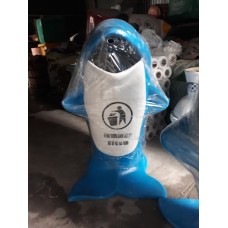 Thùng rác hình cá voi Đất Việt-TRC-CV
